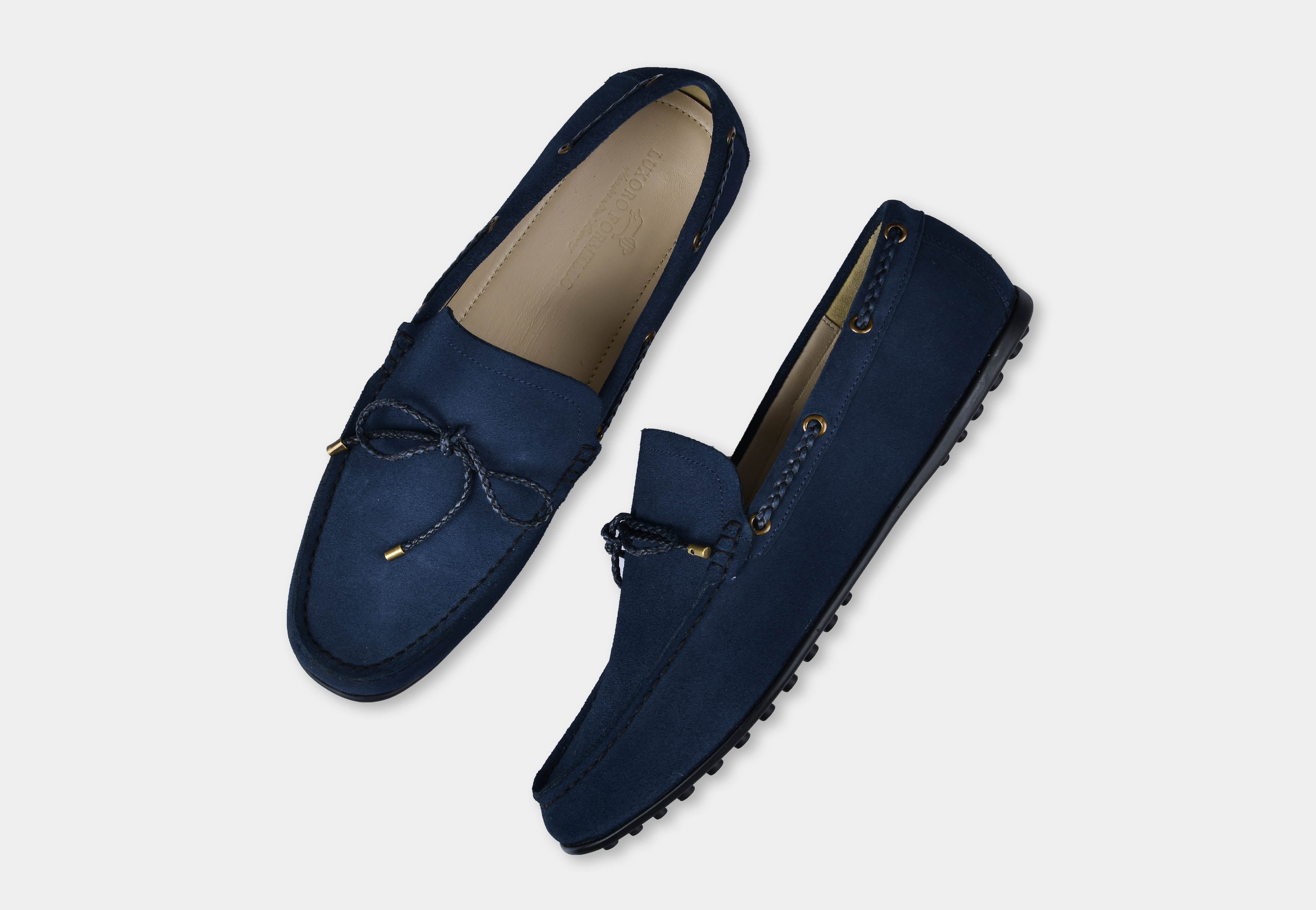 Julian Blue Suede