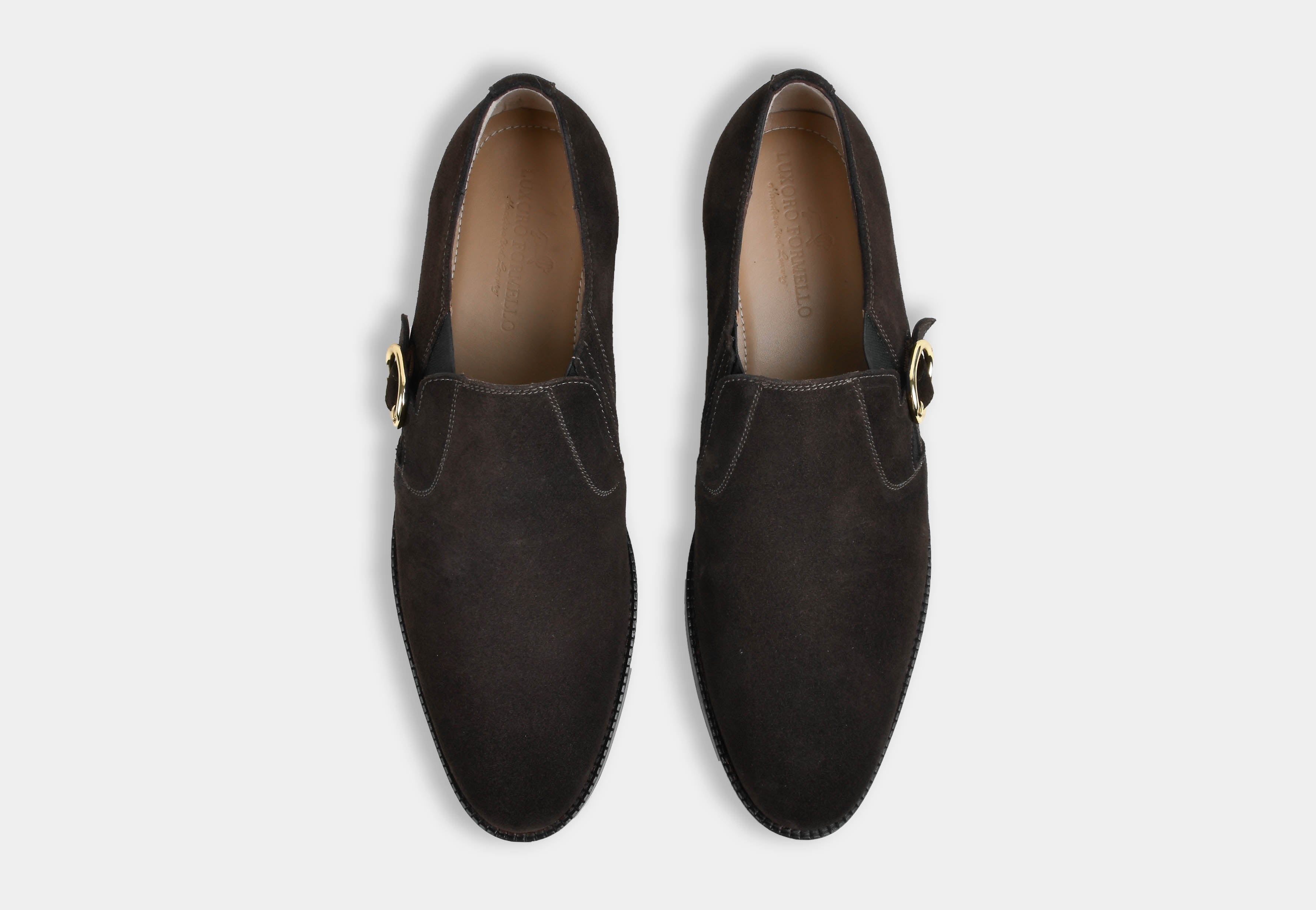 WESLEY | MEN BROWN SINGLE MONK SLIP-ON