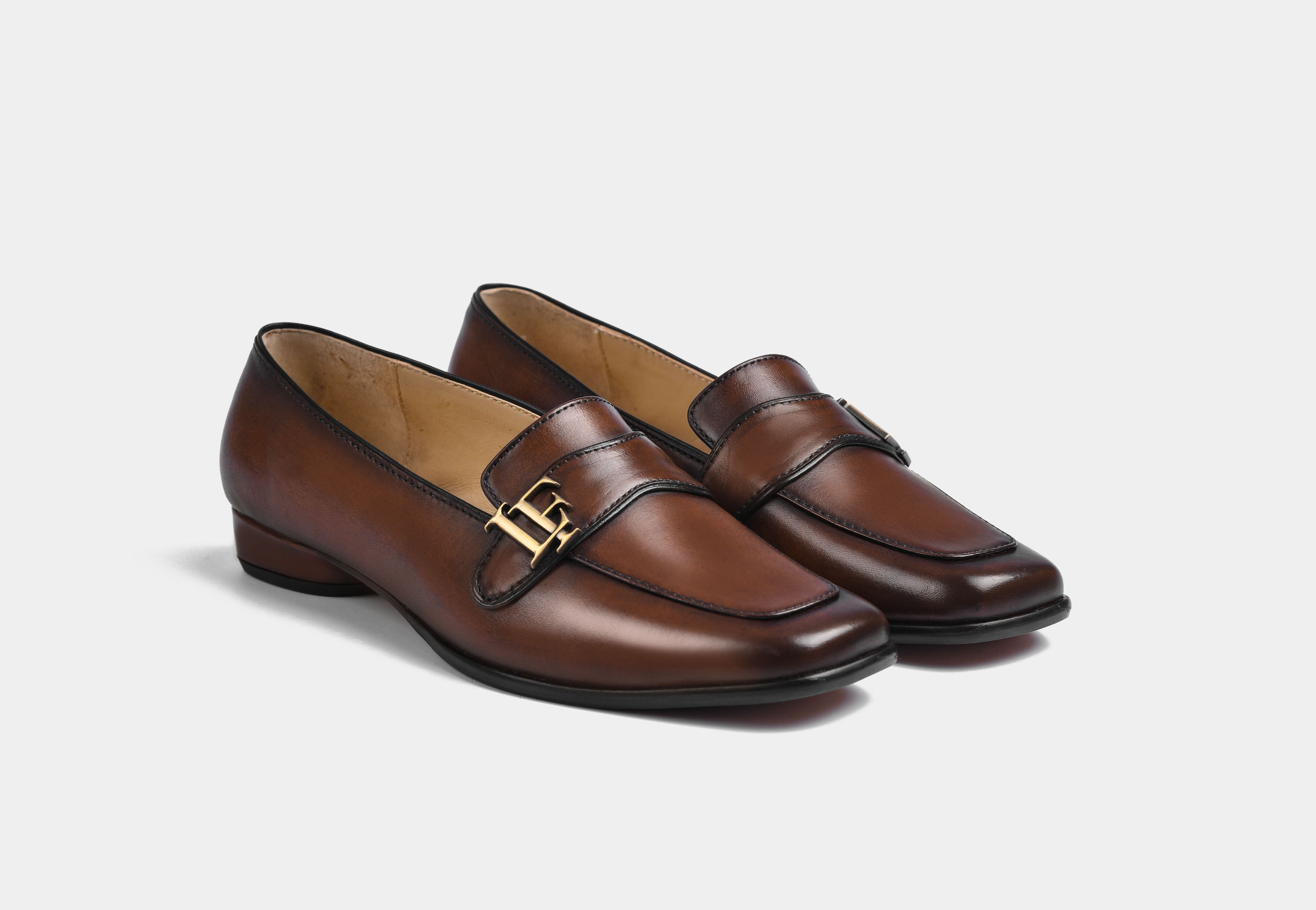EMERAL BROWN WOMEN LOAFERS
