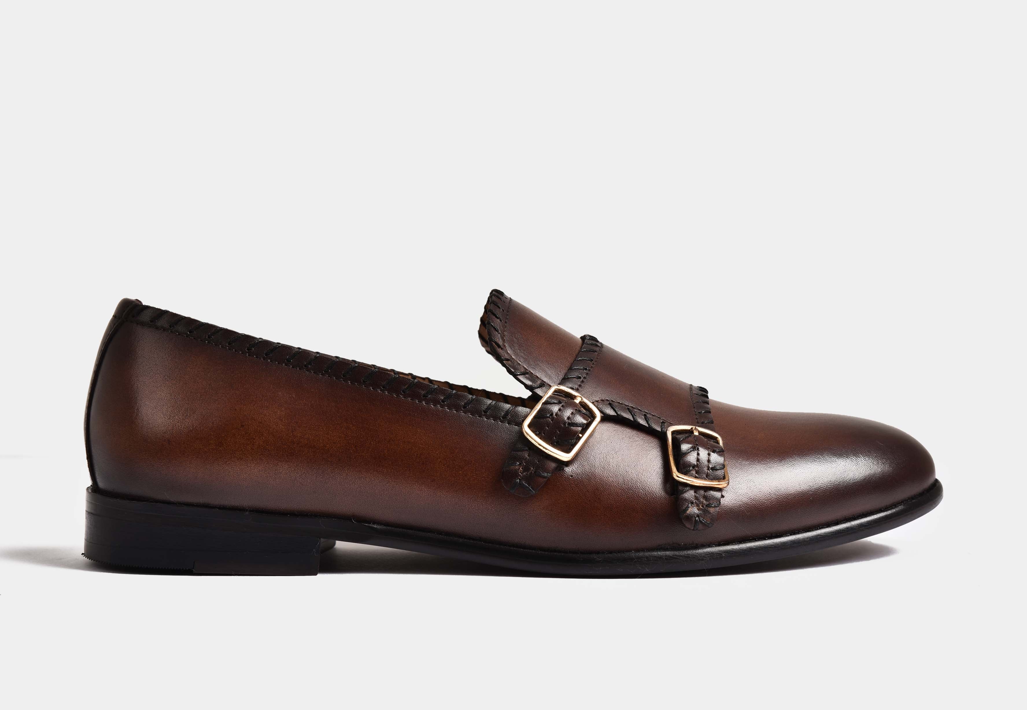 ARNO | Brown Patina With weaved Accents