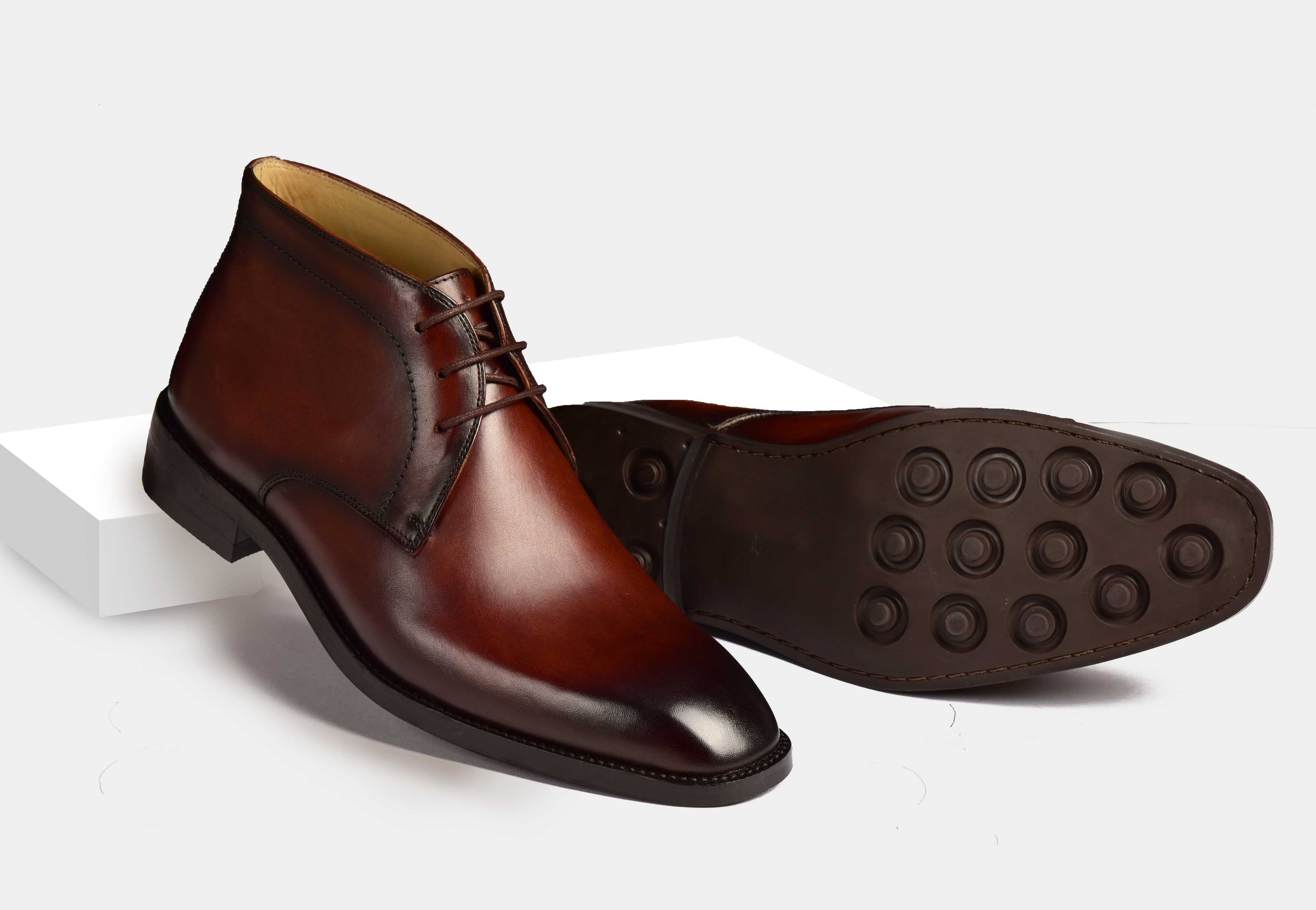 Jackson | MEN BROWN CHUKKA BOOTS