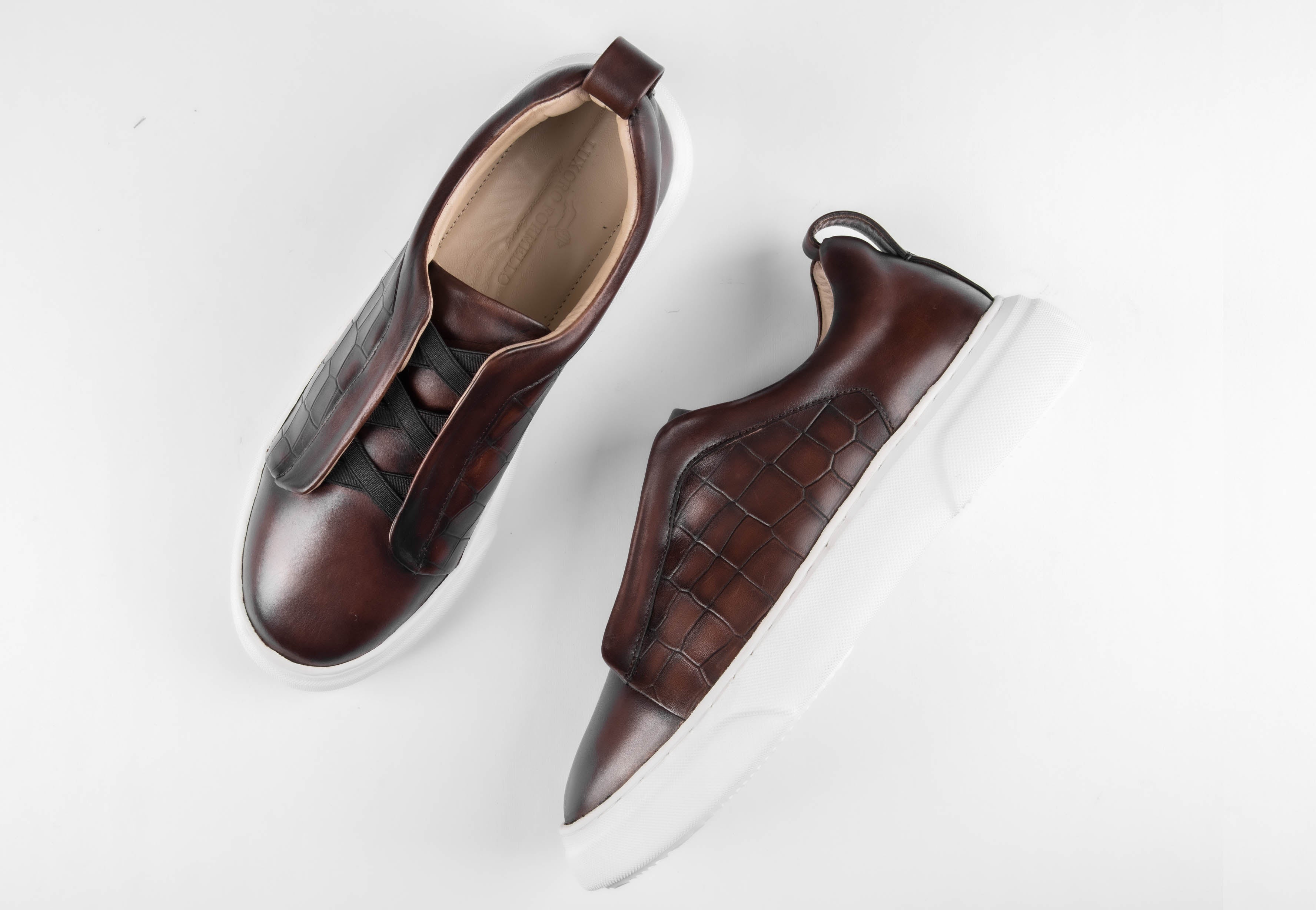 Eduard | Croc Brown