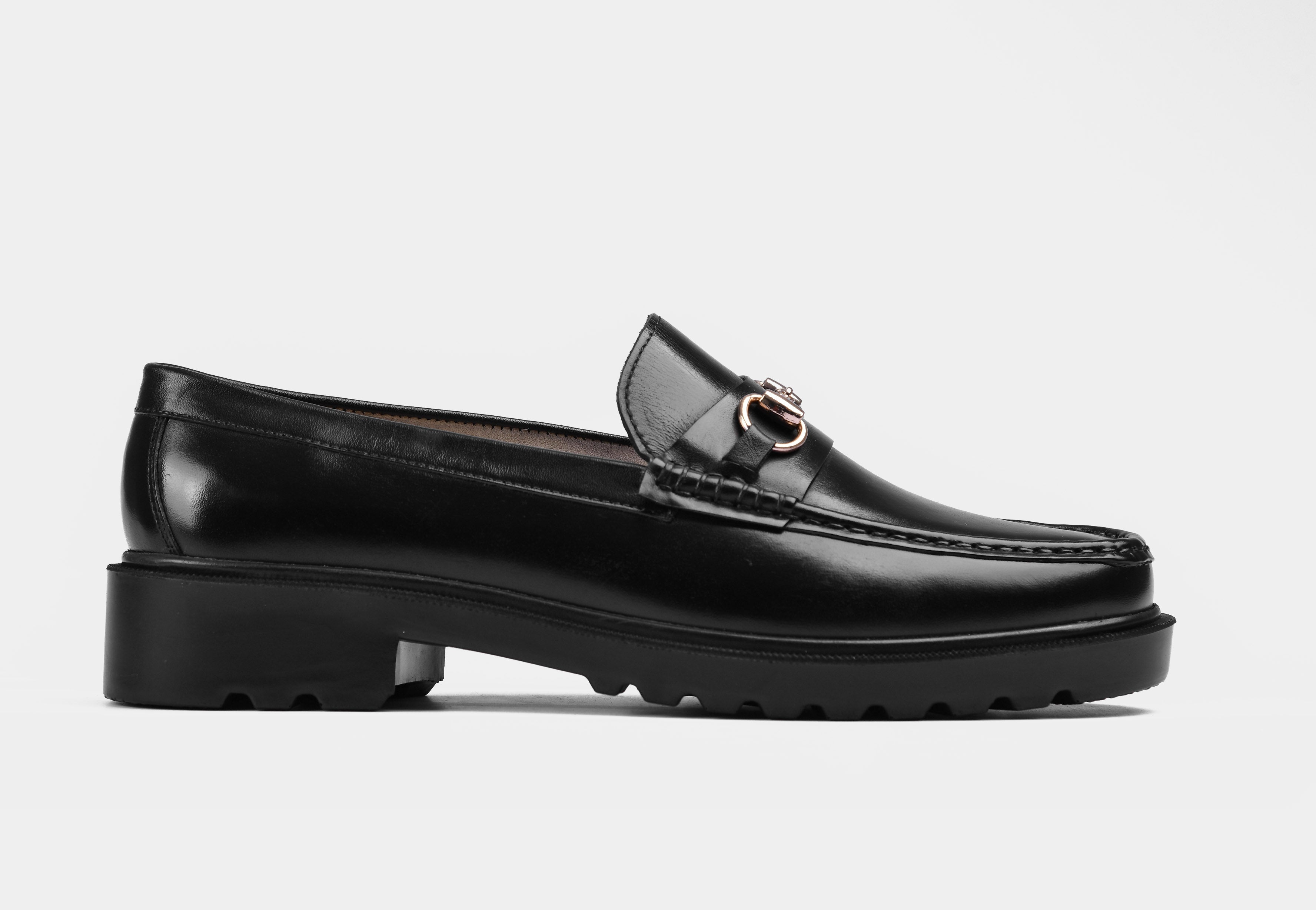BLACK BIT LOAFERS | SOLESCULPT LITE