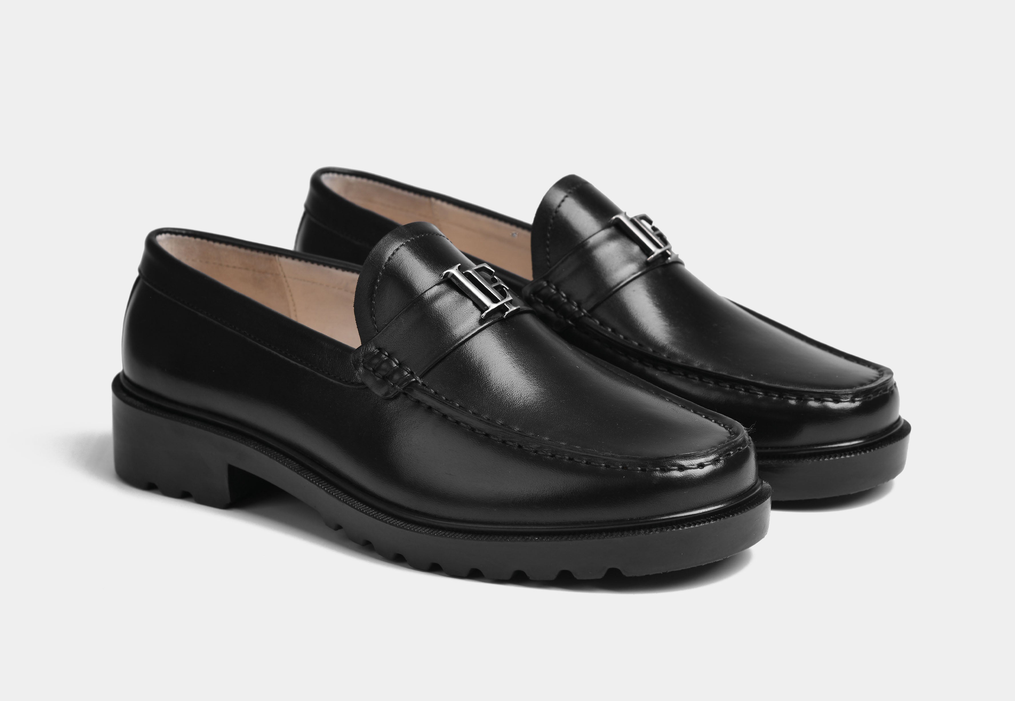 BLACK LF TIMELESS LOAFERS | SOLESCULPT LITE