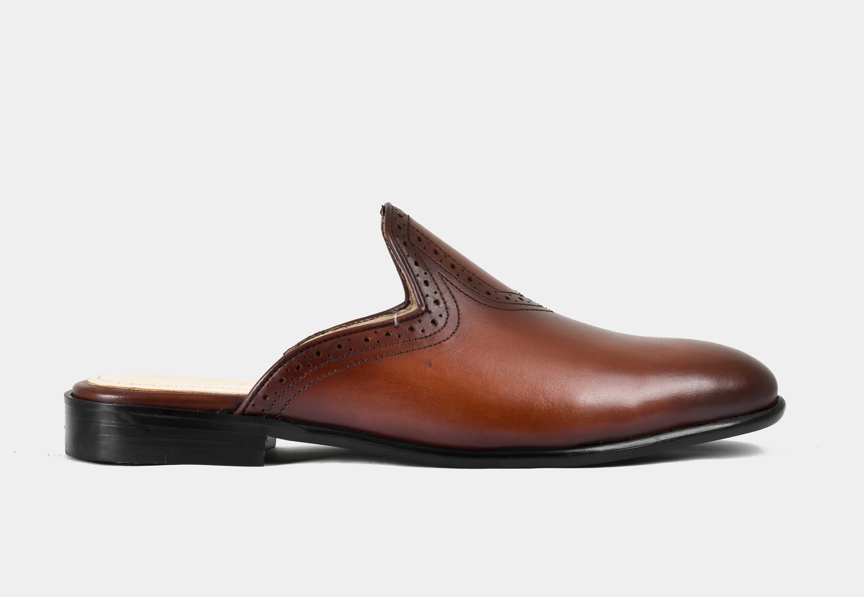 MULE | COGNAC TAN SEAM