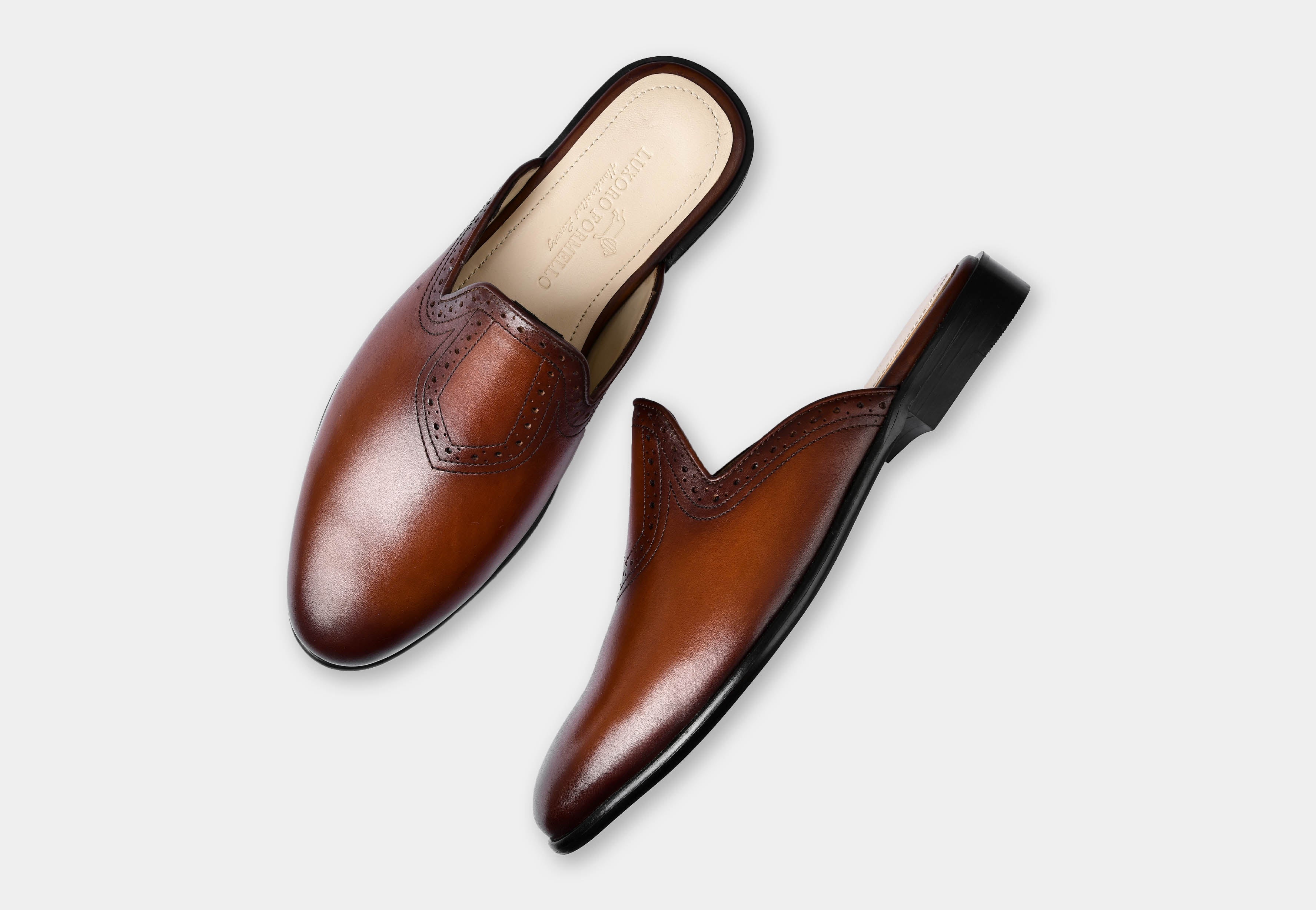 MULE | COGNAC TAN SEAM