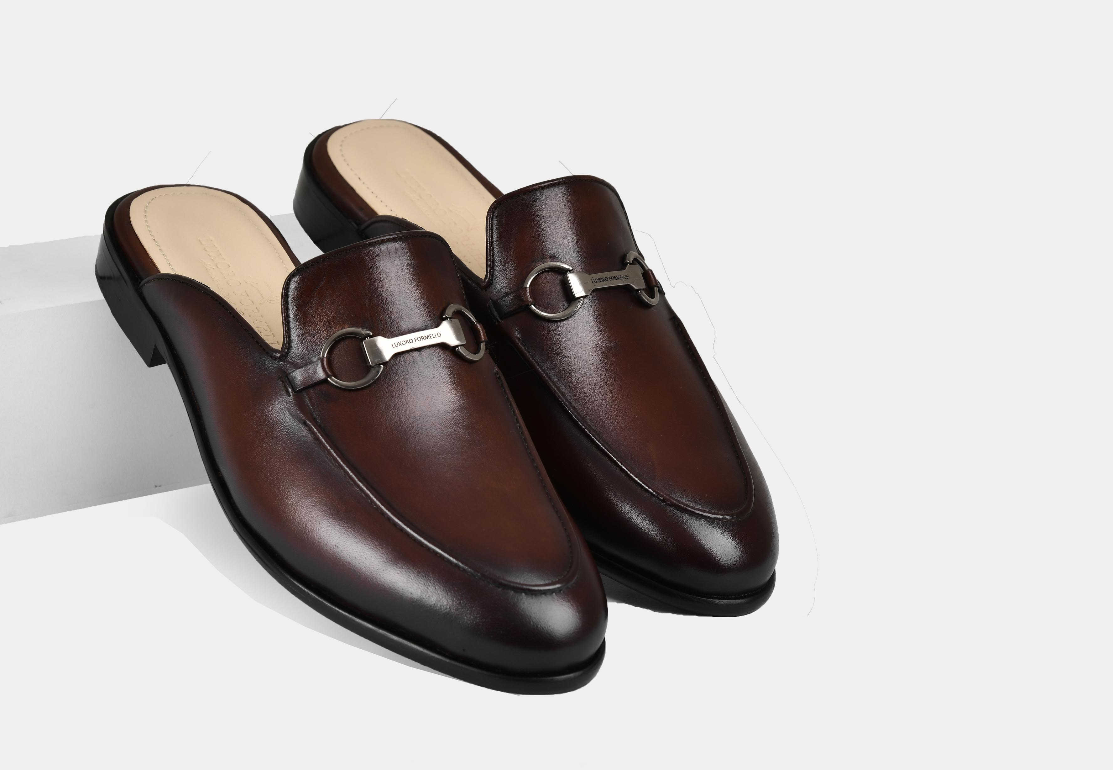 MULE | BROWN SIGNATURE TRIM