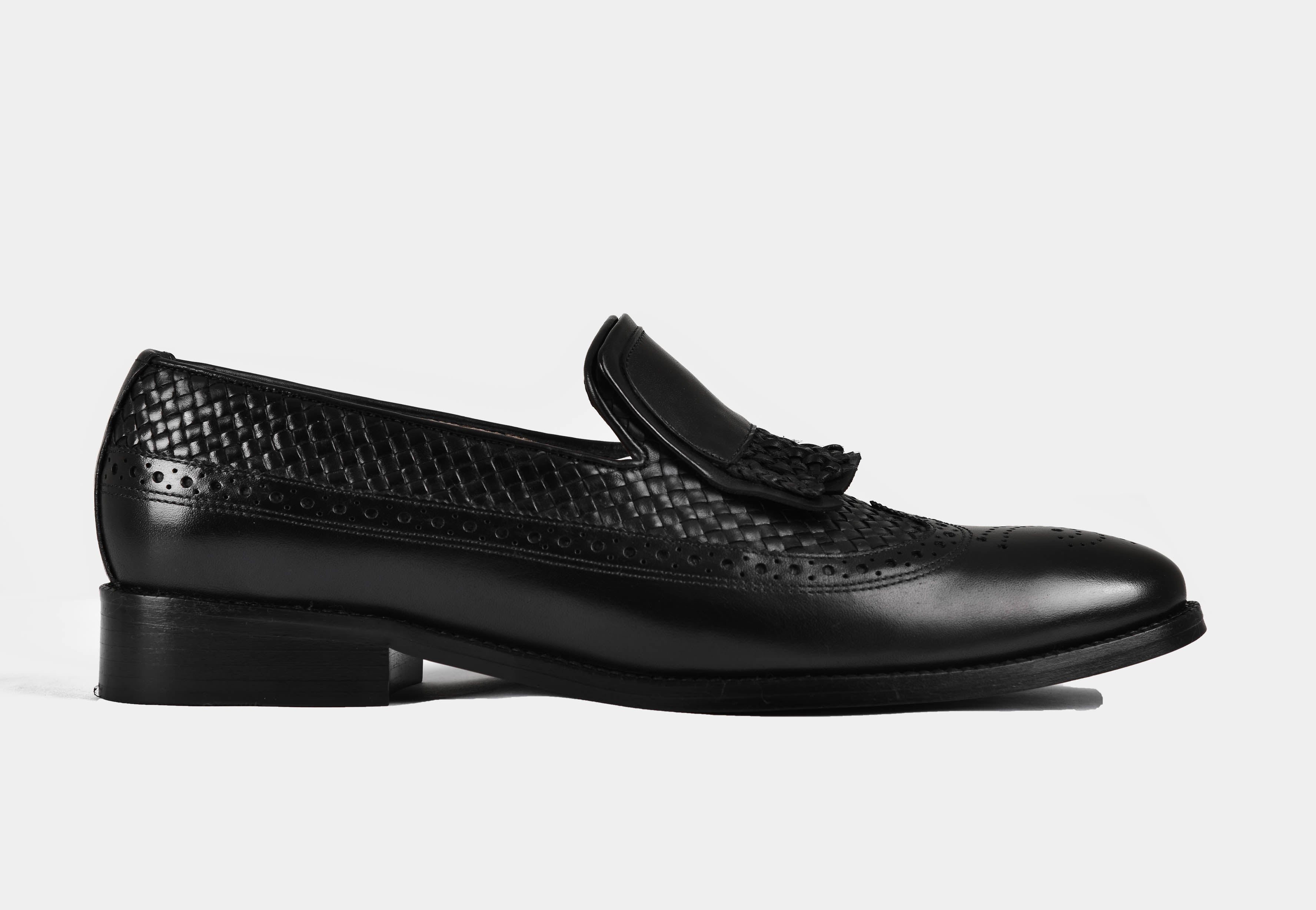 GAEL WEAVED BLACK