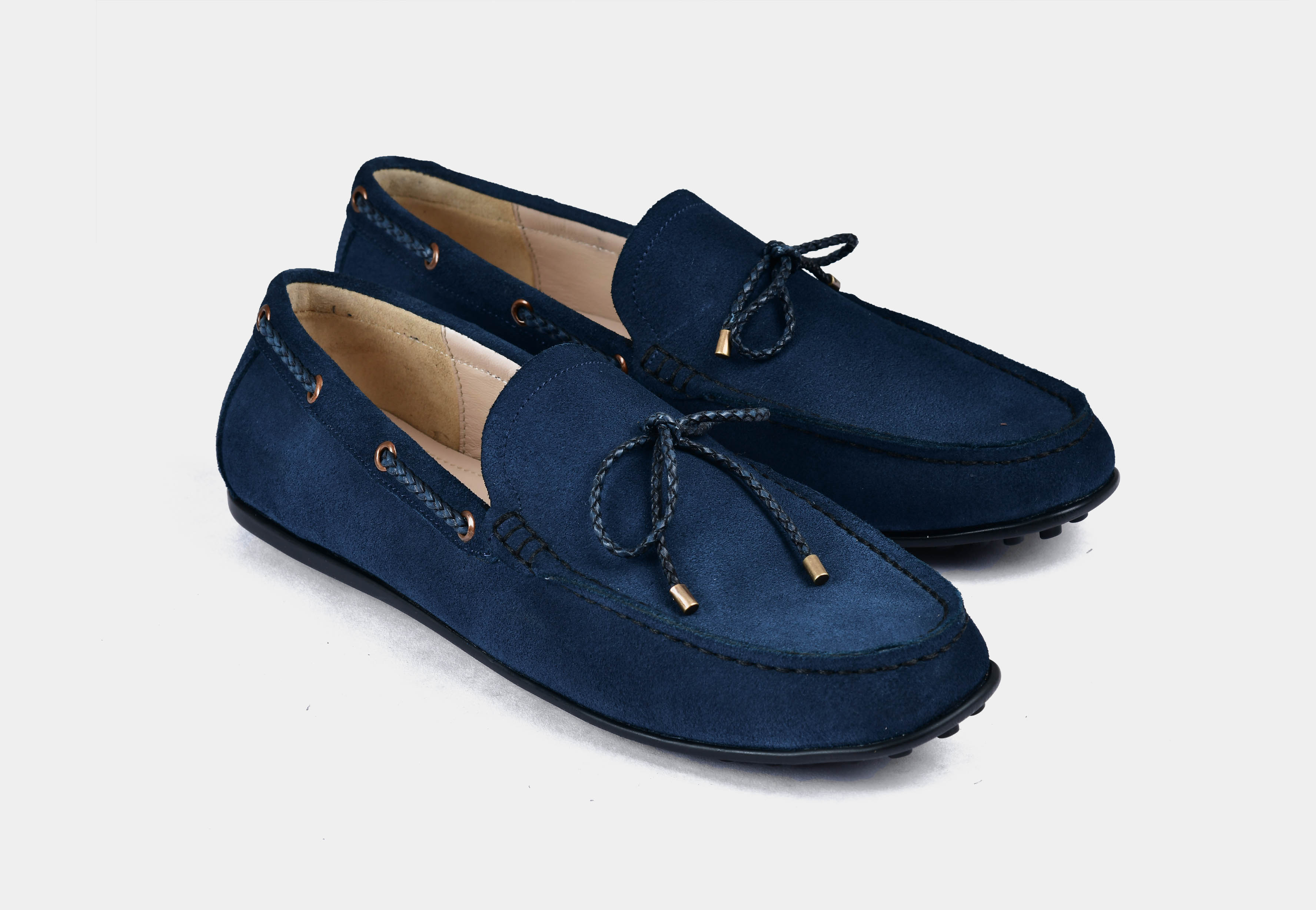 Julian Blue Suede