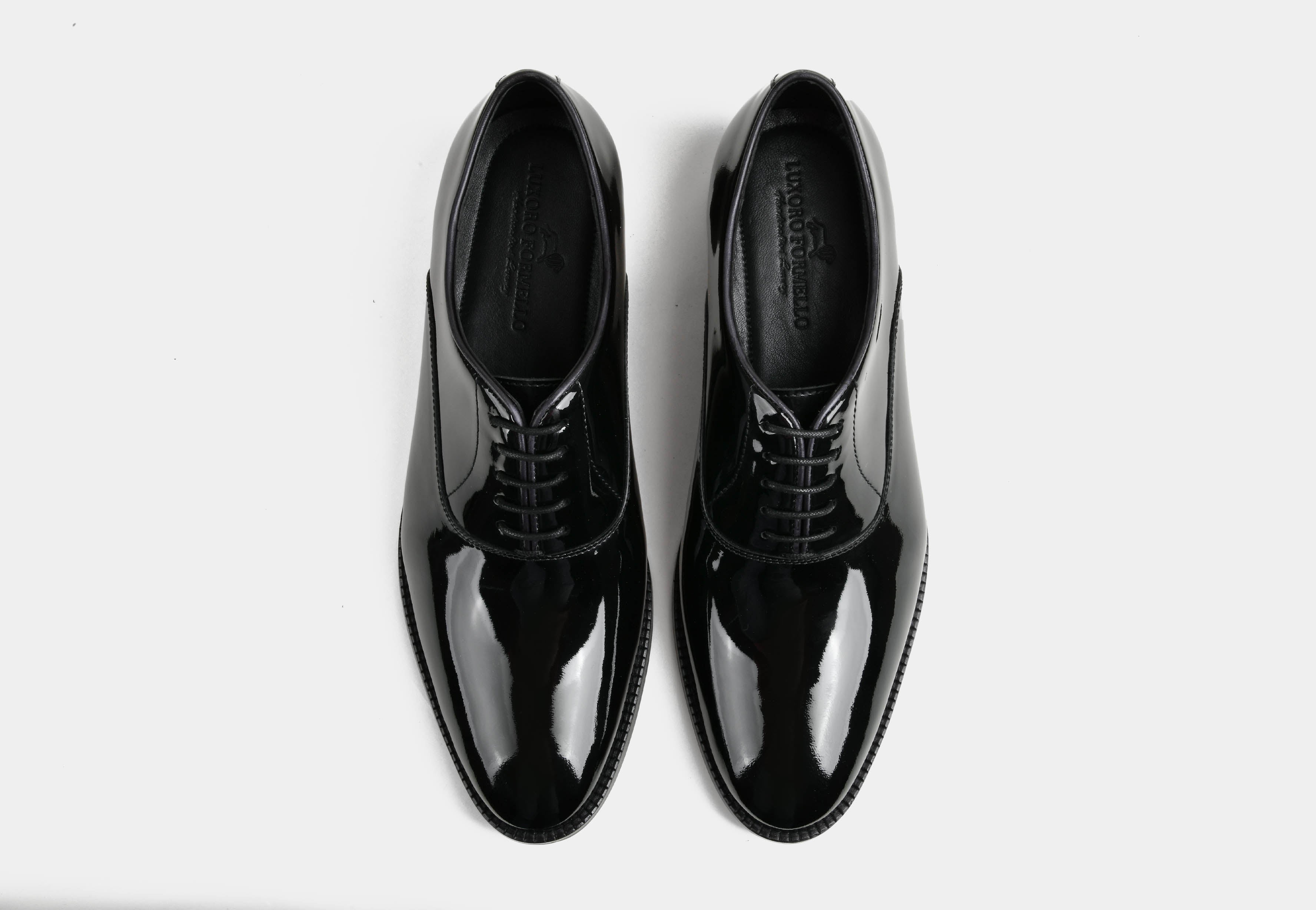 MARCEL | CLASSIC PLAIN TOE PATENT OXFORD