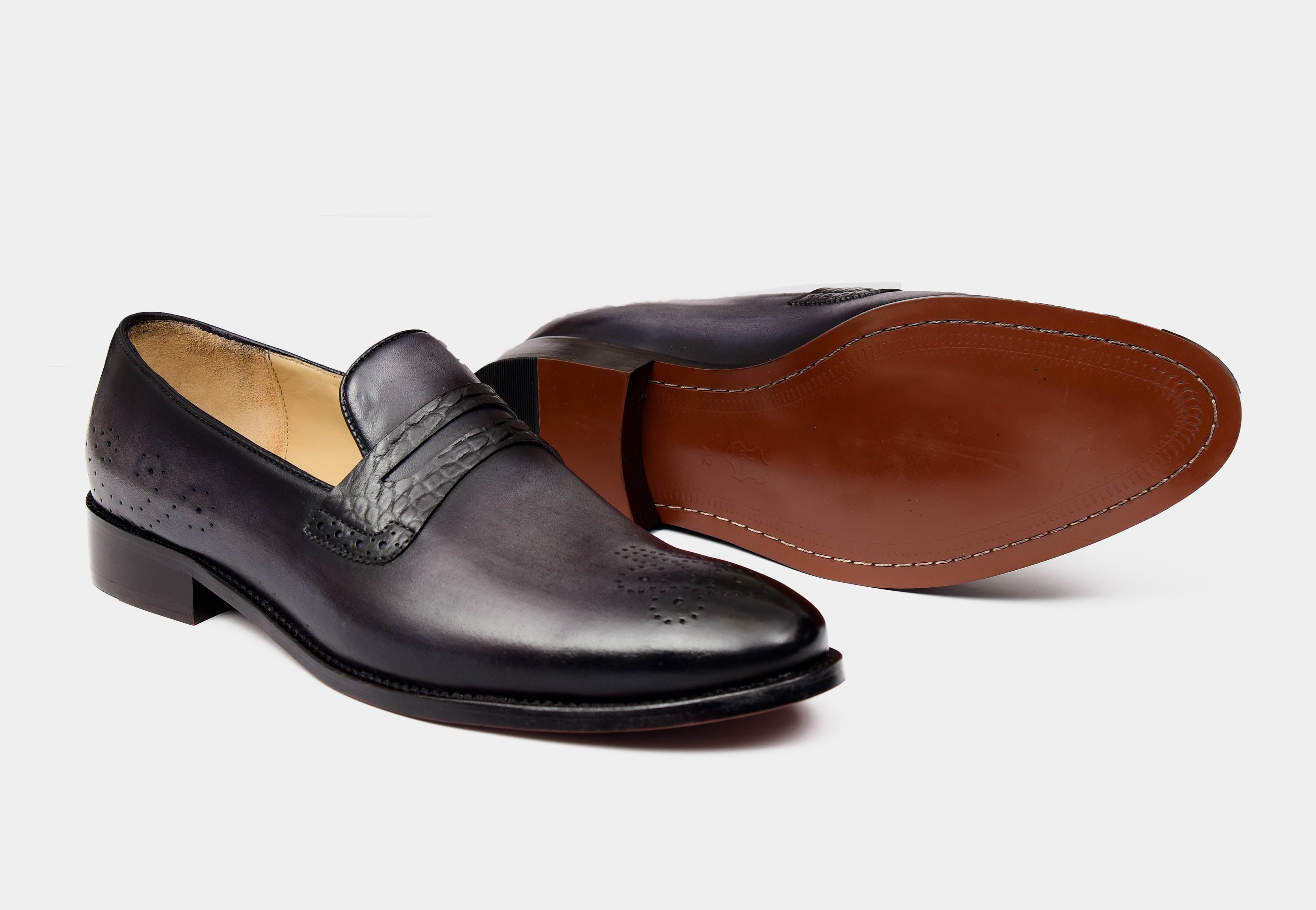 Hand Painted leather shoes