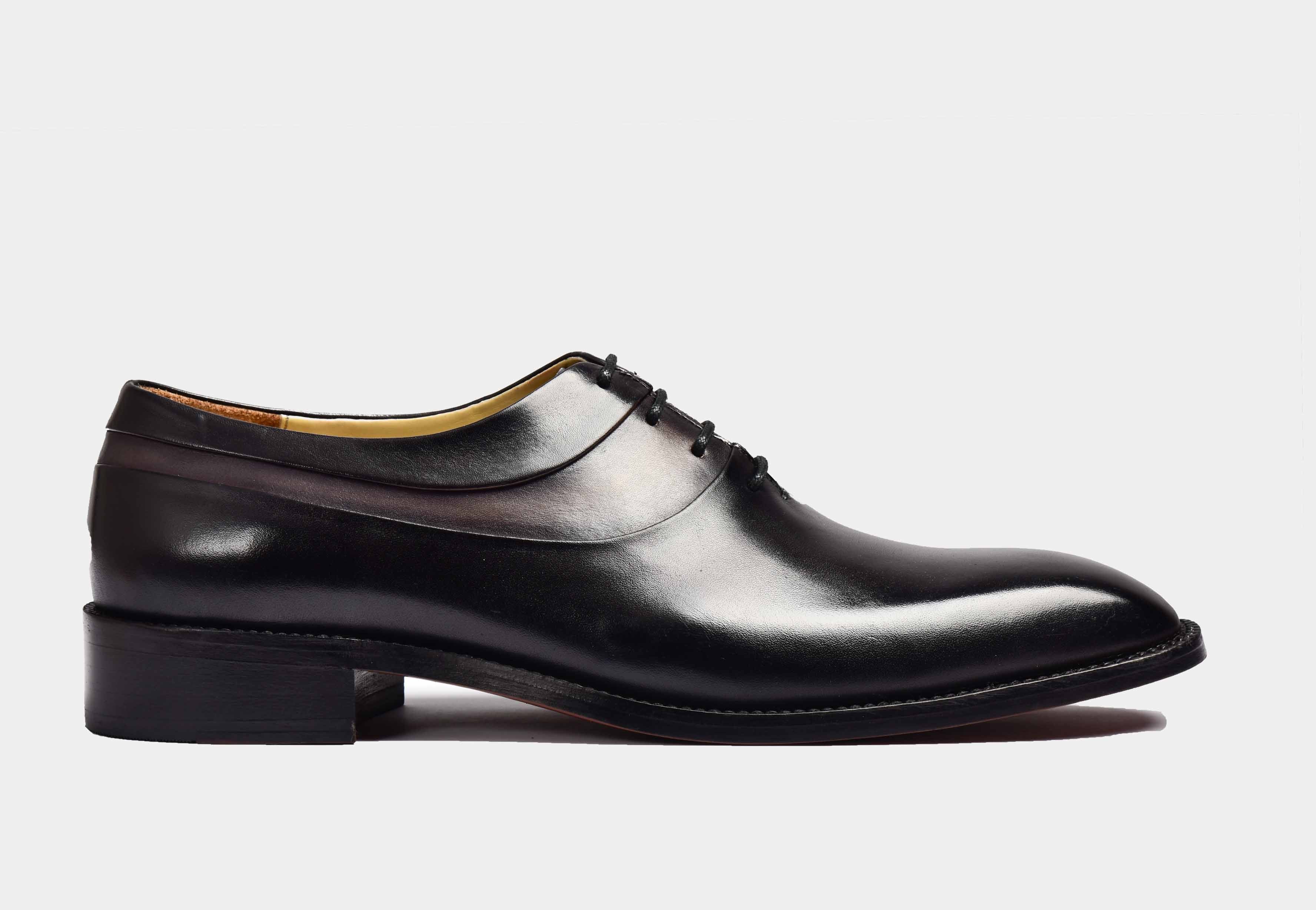 Arlo | MEN BLACK WHOLECUT OXFORDS