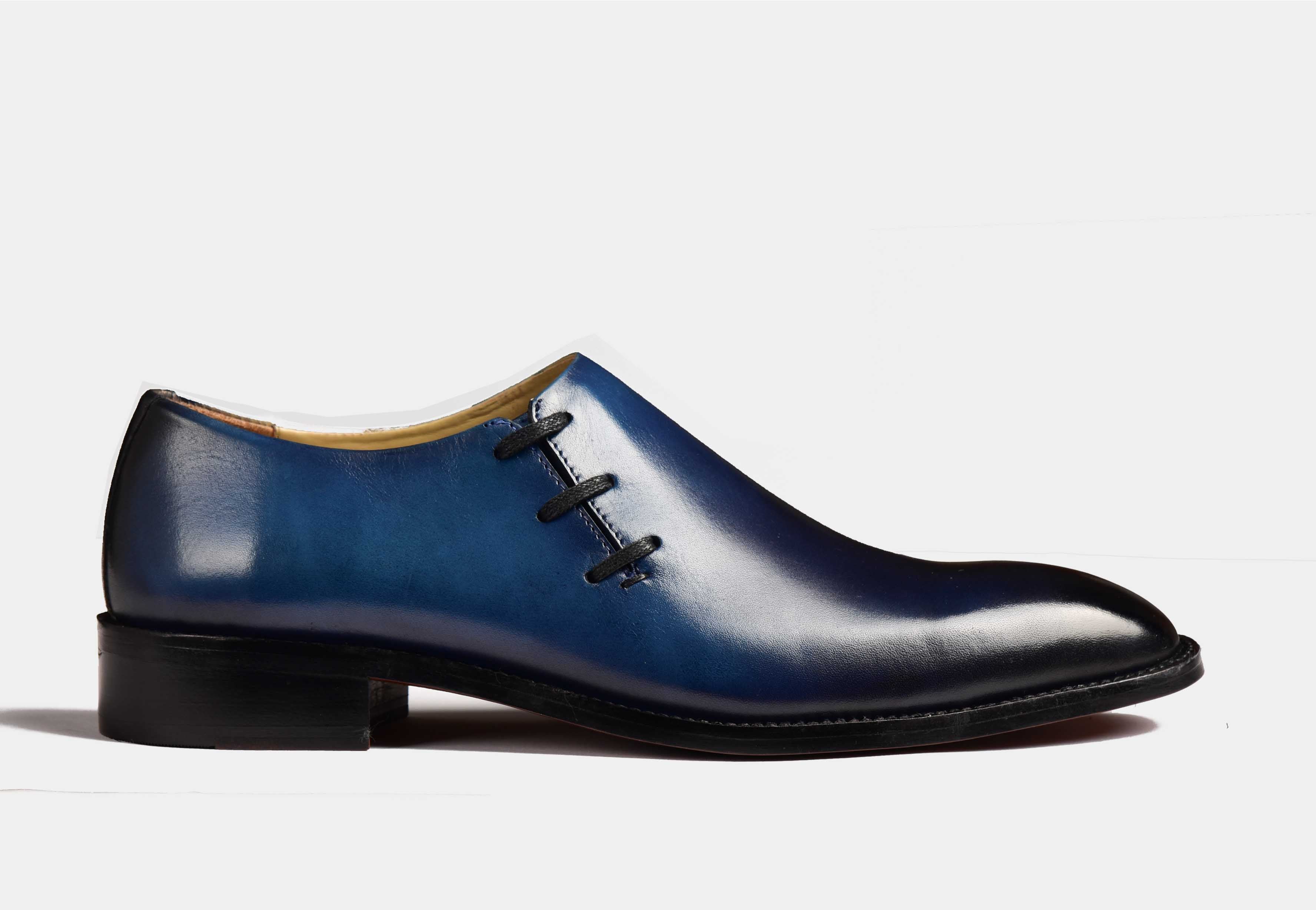 Oliver | MEN BLUE WHOLECUT OXFORDS