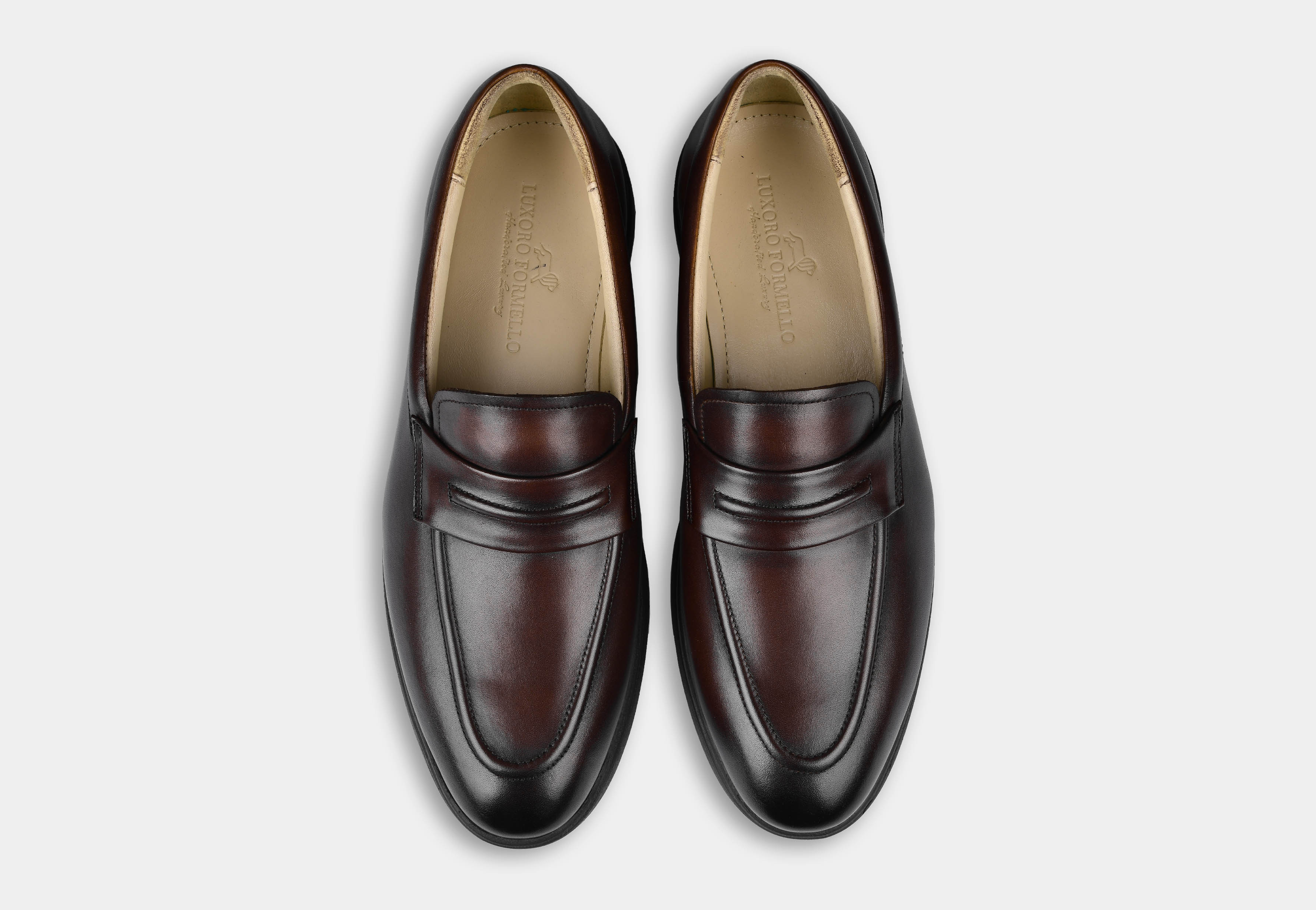 Brown Penny Slip-on | Aero-Flex