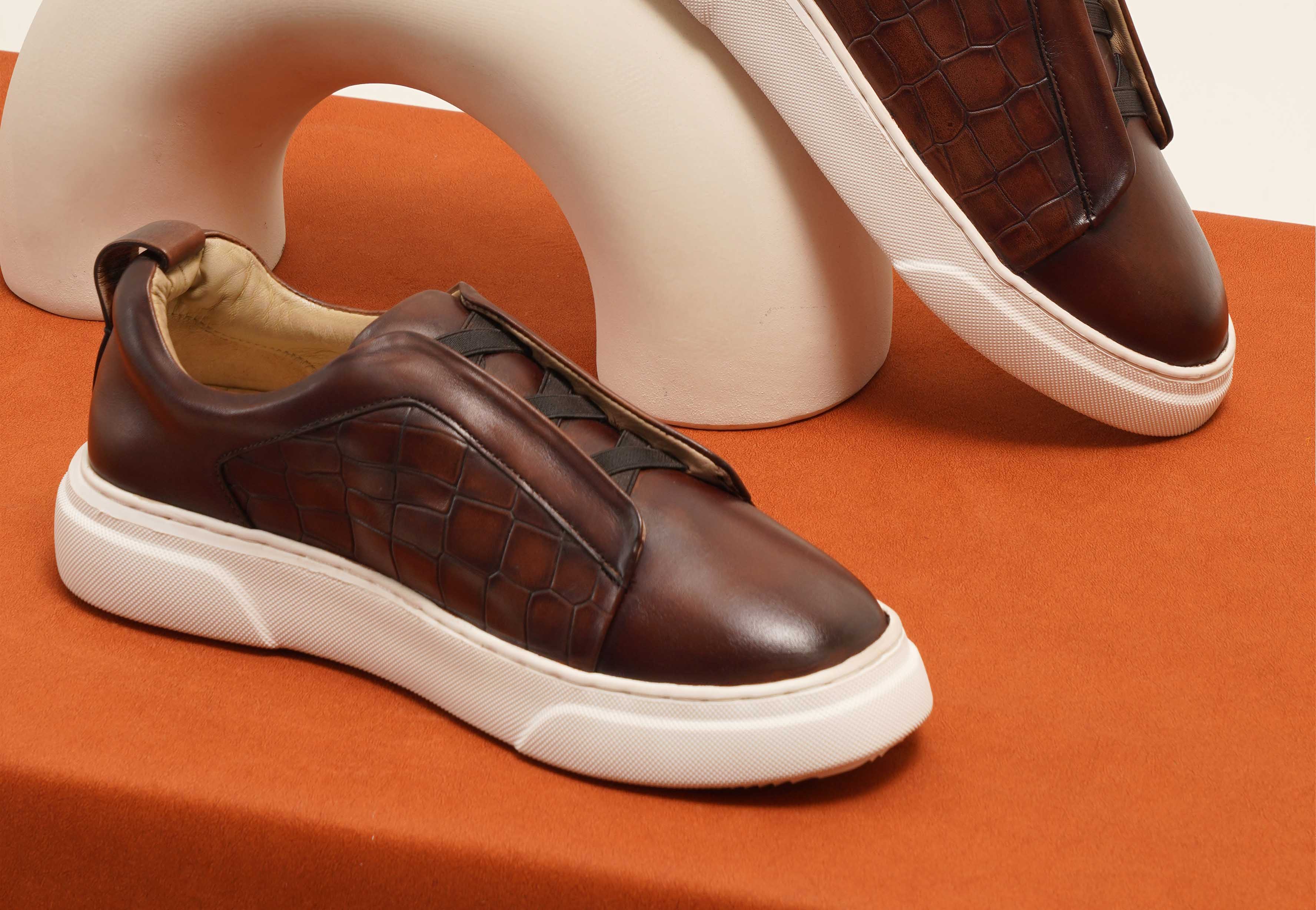 Eduard | Croc Brown